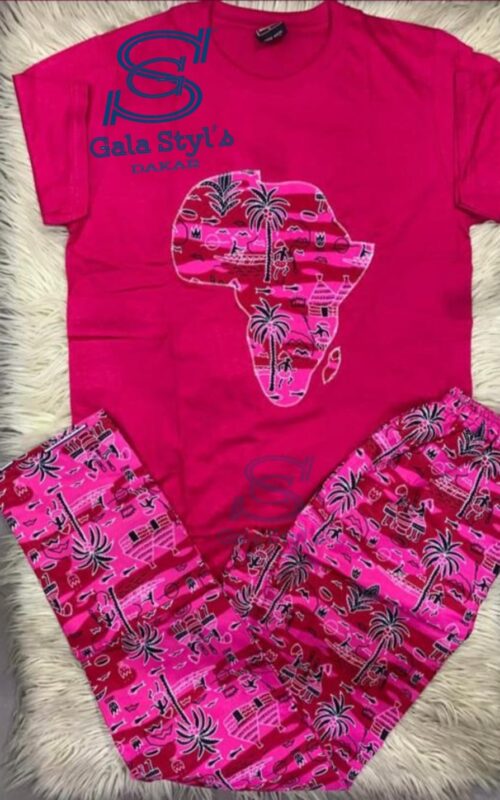 Ensemble Wax africain p56