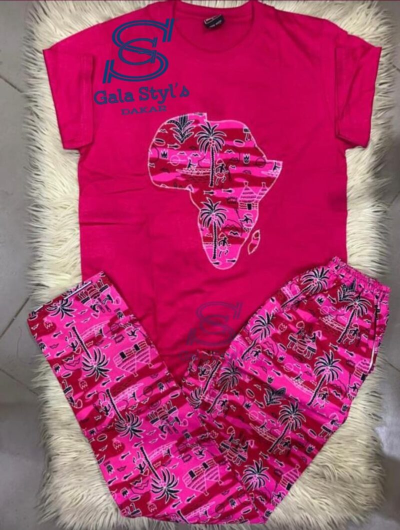 Ensemble Wax africain p56