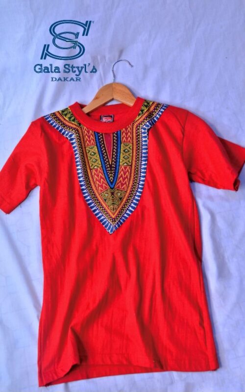Tshirt avec Wax p73