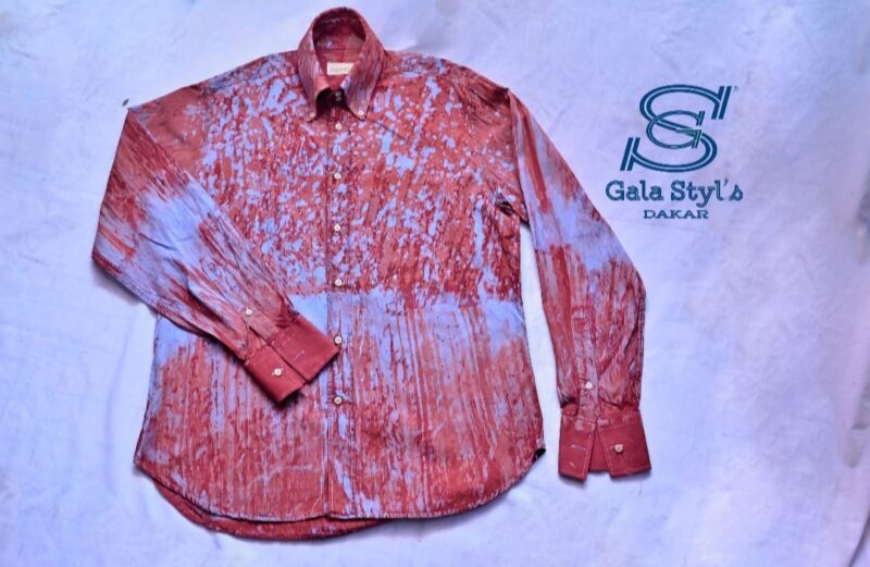 Chemise Sénégalaise Style Sonko p74