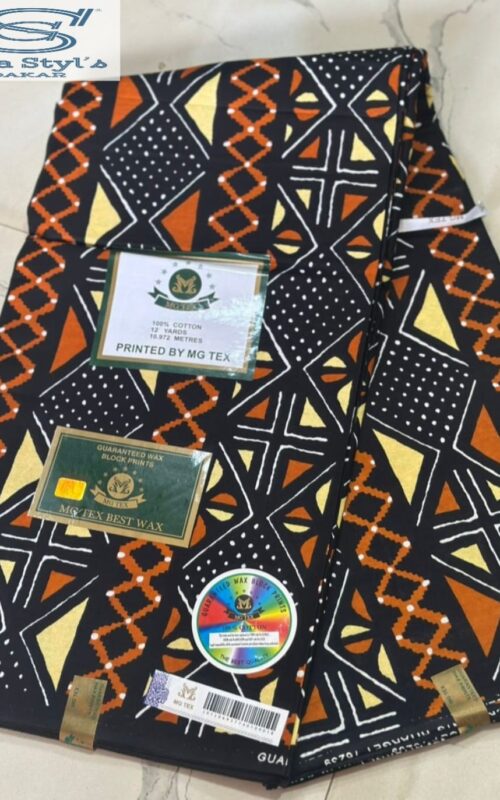 Tissus wax art africain T1
