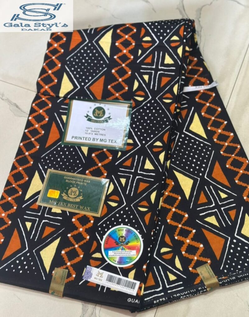 Tissus wax art africain T1