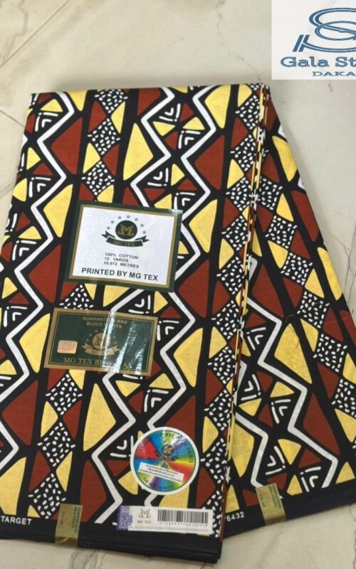 Tissus wax art africain T5