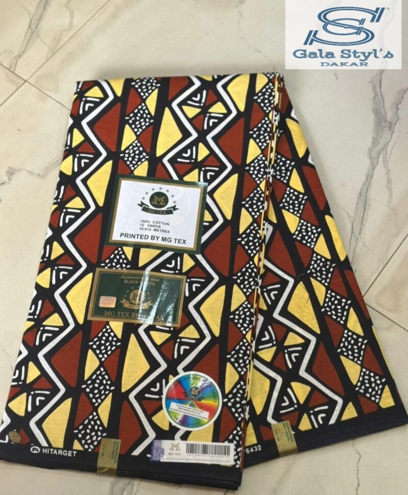 Tissus wax art africain T5