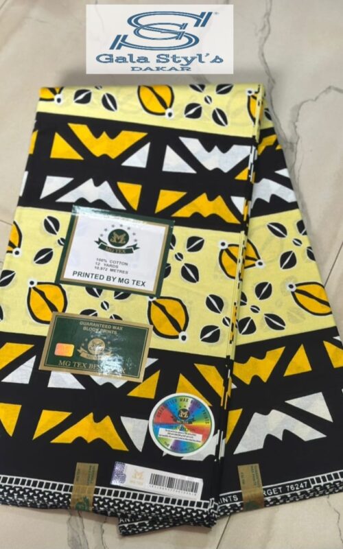 Tissus wax art africain T7