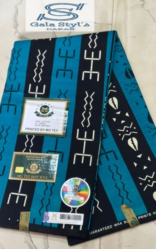 Tissus wax art africain T8