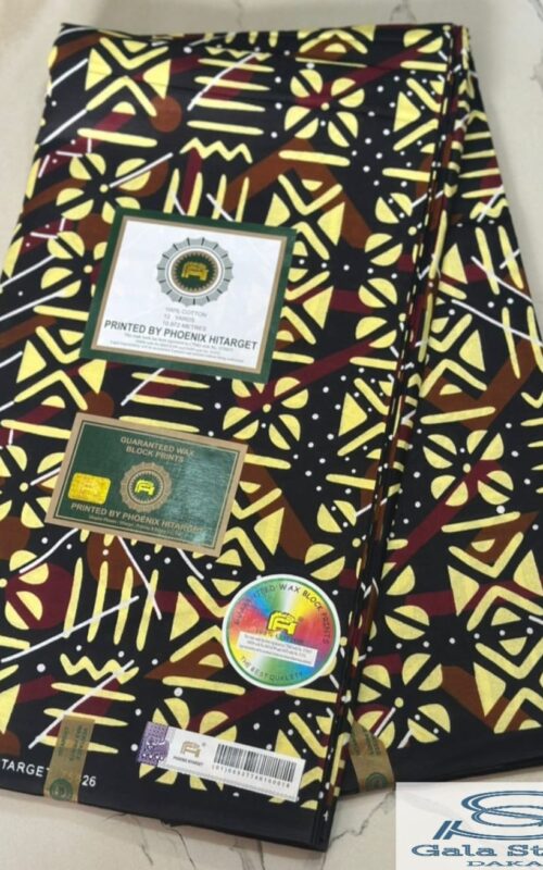 Tissus wax art africain T9