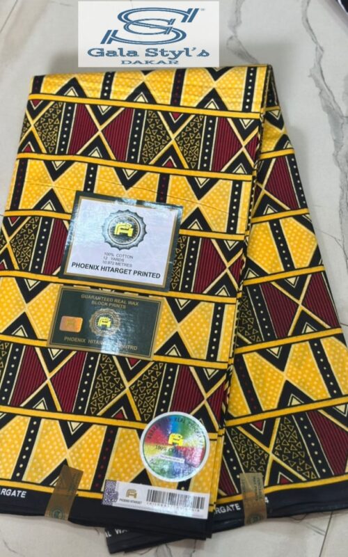 Tissus wax art africain T11