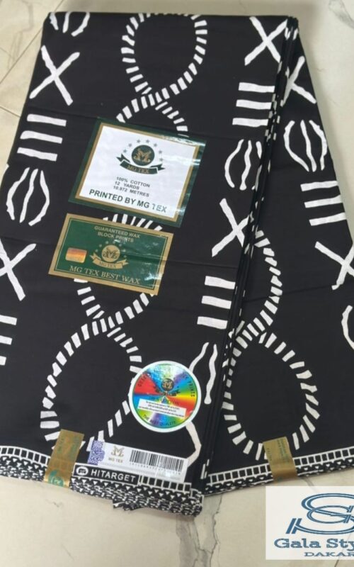 Tissus wax art africain T13
