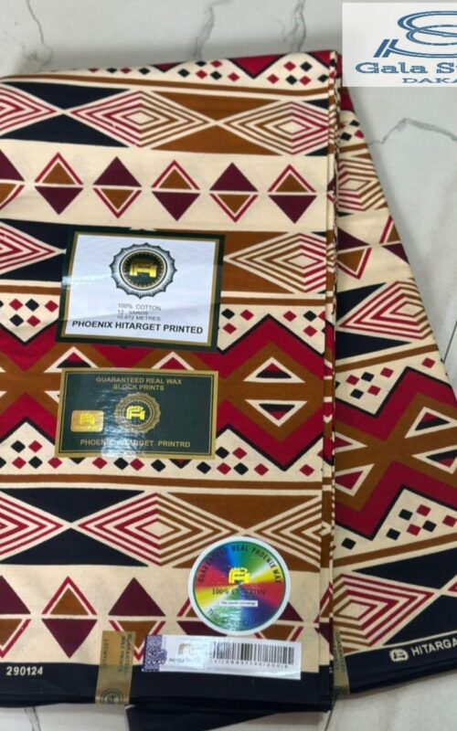 Tissus wax art africain T14